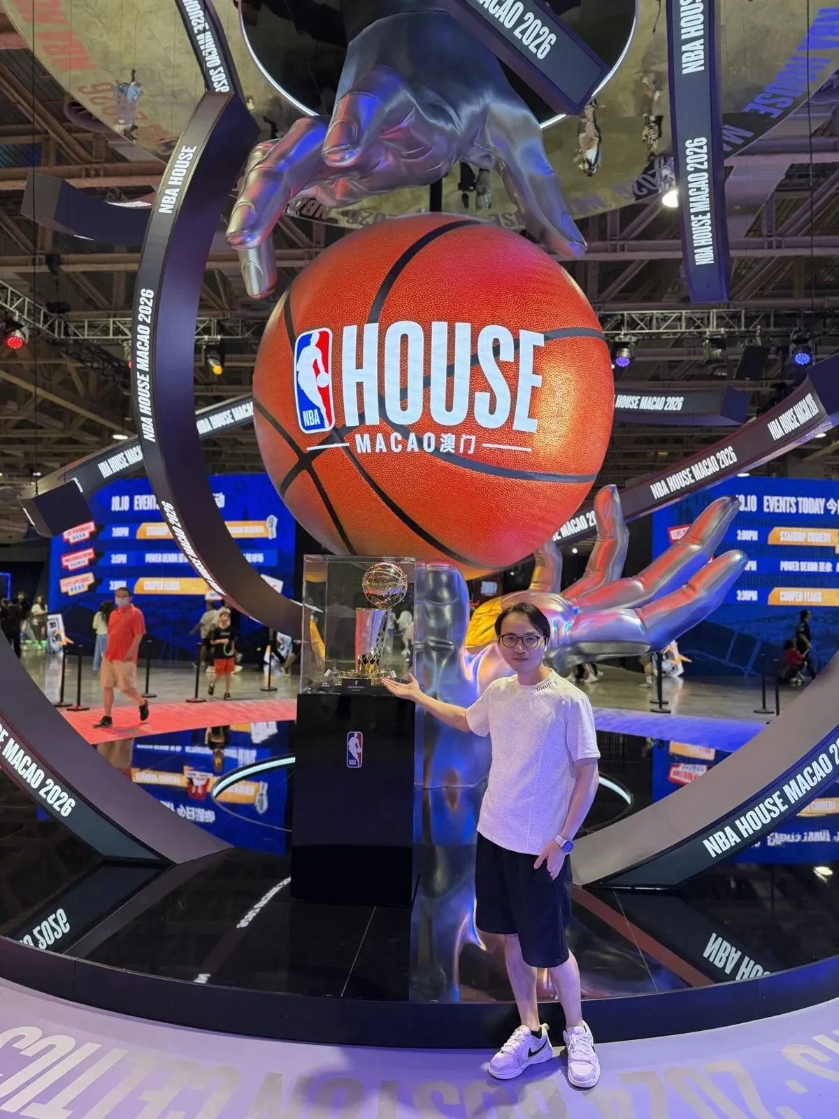 NBA House 里的打卡点